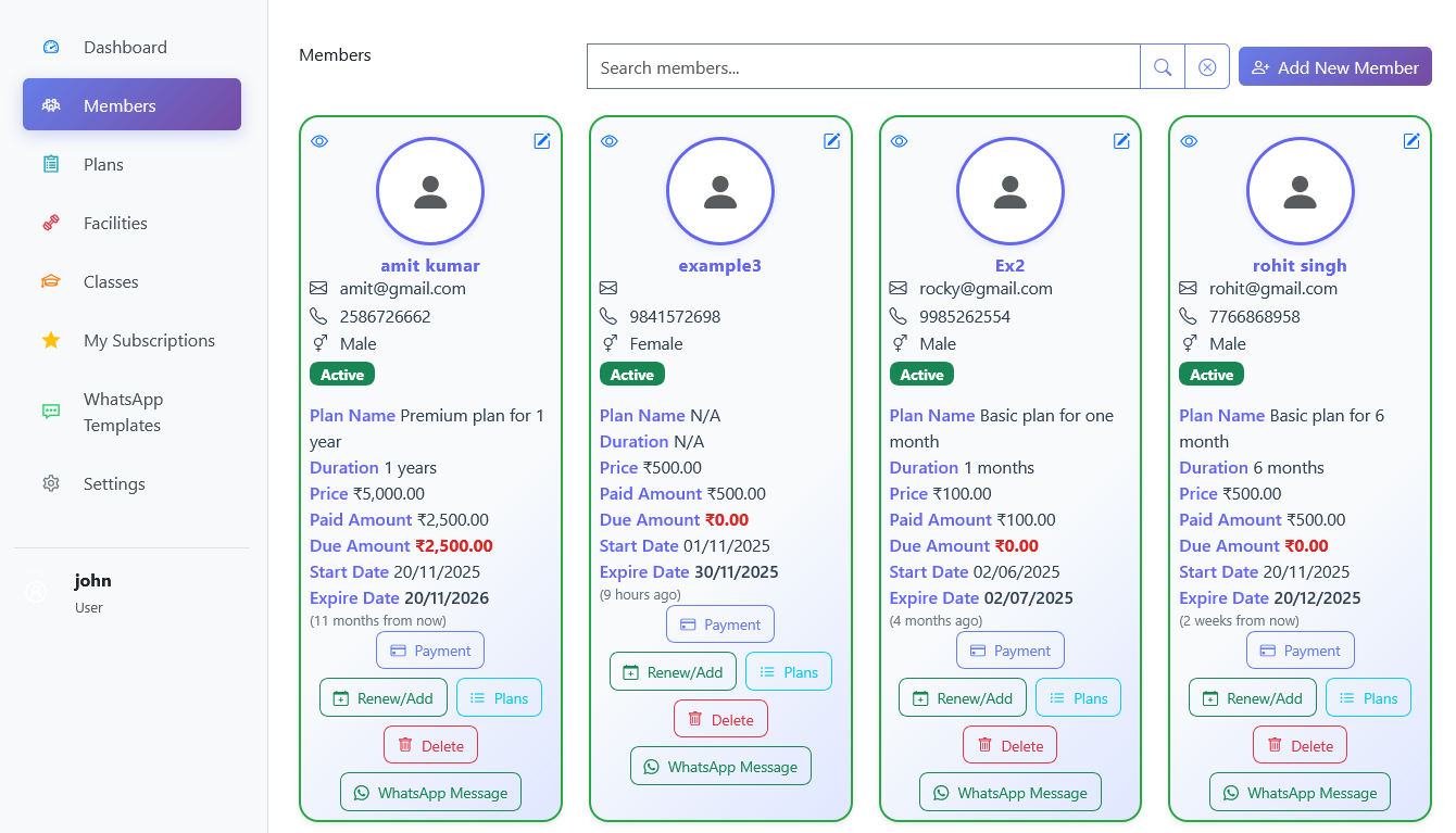 Complete Member Control